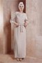 Belted Pleated Dress 44697 - 3