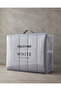 Valery Cotton Satin Quilted Double Bedspread Set Dark Gray - 5