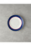Carny bone porcelain serving plate 25 cm navy blue - 2
