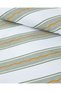 Ornament Blossom Cotton Ranforce Double Duvet Cover Set 200X220 cm Green-Yellow - 3