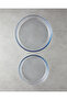 Bake&Serve Glass 2-Piece Round Oven Dish 26-32 cm Transparent - 4