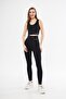 High Waist Lycra Recovery Leggings Crop Set - 2