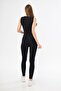High Waist Lycra Recovery Leggings Crop Set - 7