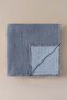 Cocoon Cotton Muslin Baby Blanket Navy Blue