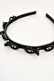 Black Color Hair Curler Crown Hair Band - 1 Piece - 4