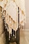 Dore Silky Sofa Shawl Natural 120X170 cm - 3