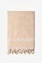 Thin and Easy-Dry Curl Towel Beige 50X90 cm - 2