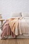 The View Jacquard Cotton Textured Sofa Throw Blanket Brown 130X170 cm - 2