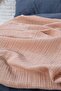 Thin Two-Layer Cotton Muslin Bedspread Pink 200X220 - 4