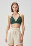 Tiny Keten Bralet Yeşil - 3