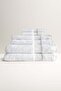 Extra Soft Border Curl Towel White 33X33 - 4