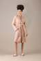 Linen Gauze Linen Bathrobe Beige - 2