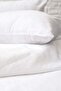 Washed Linen Duvet Cover Set White - 3