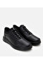 Genuine Leather Black Men's Casual Shoes - 2