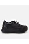 Genuine Leather Black Women's Sports Shoes