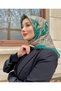 New Season Tile Pattern Soft Cotton Comfortable and Elegant Scarf - 2