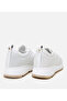 Genuine Leather White Women's Sports Shoes - 6