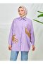 تونيك بحلقة من حجر واحد أرجواني - SAHRA BUTIK - 3
