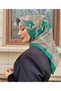 New Season Tile Pattern Soft Cotton Comfortable and Elegant Scarf - 3