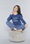 Long Sleeve Pajama Set Seasonal Viscose 790-26 - 4