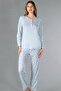 Seasonal Long Sleeve Pajama Set Viscose 790-54 - 3