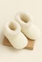 Premium Knitted Plush Baby Furry Anti-Slip Sole Booties 0-9 Months Slippers / Home Boots - 2