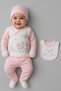 100% Cotton Organic 10-Piece Luxury Baby Girl Newborn Hospital Discharge Set - 4