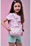Icone Children's Heart Quilted Detailed Shoulder Bag Lilac - 5