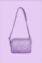 Icone Children's Heart Quilted Detailed Shoulder Bag Lilac
