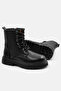 Genuine Leather Children's Boots Non-Slip Sole Fur Inside Children's Leather Boots Unisex - 5