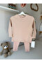 Baby Girl Basic Powder Color Leggings Set - 5