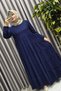 Women's Hijab Clothing Plus Size 5 Layers Indonesian Crepe Dress - 2