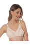 Luxury Lez Ara Lace Wire-Free Gatherer (Wireless Minimizer) Skin Bra Ebru1006 - 3