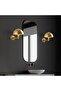 Togg Modern Metal Plated Headboard Single Wall Sconce Glossy Gold, Retro Wall Lamp Togg-14838 - 3