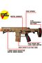EMERBU Modified Electric Splatter Gel Ball Orby Blaster PDX - Gen8.5 Gearbox with Metal Gearset - 11 - 3