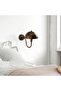 Togg Modern Metal Plated Headboard Single Wall Sconce Patina, Retro Wall Lamp Togg-14821