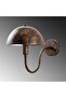 Togg Modern Metal Plated Headboard Single Wall Sconce Patina, Retro Wall Lamp Togg-14821 - 7