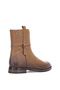 2552701K Women's Genuine Leather Classic Boots Brown - 4