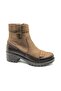Wolrif Genuine Leather Non-Slip Sole Orthopedic Women's Boots Vi̇zon - 2