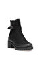 3376K Women's Genuine Leather Classic Boots Black - 2
