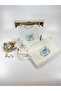 Scorpio Design 100% Cotton Short Sleeve Baby Bodysuit and Raw Pouch Set
