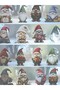 16-Piece Christmas Gnome Sticker Set – Waterproof – 3X4.5Cm – for Gift Wrapping Decoration - 4