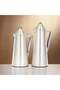 Almarjan Vacuum flask 0.7 L + 1.0 L Pearl white & silver (FG 818-070/100 PW/C)