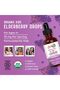 MaryRuth Organics USDA Elderberry Liquid Drops for Kids by | Vegan Elderberry Extract + Glycerin | I - 8