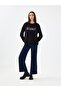Relax Fit Black Women's Sweatshirt Lf2040701 - 2