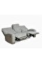 Holden 3 Seater Fabric Recliner - Grey, Comfortable Wood & Fabric Sofa, 2 Year Warranty - 4