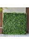 Artificial Hedge - Rose Panel | Realistic Green Privacy Screen for Outdoor Spaces | 1 Year Warranty - 5