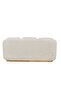Olle 2-Seater Fabric Sofa - Beige, Solid Wood, 2-Year Warranty, Plush Comfort & Style - 3