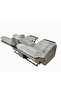 Holden 2 Seater Fabric Recliner - Grey | Comfortable Wood & Fabric Recliner Sofa | 2 Year Warranty - 4