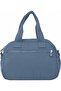 Mini Satchel Crossbody, High-Grade Nylon, Zip-Top, Dual Front Pockets, Detachable BSD-KP034 BLUE - 5